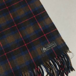 Lambswool Plaid Scarf